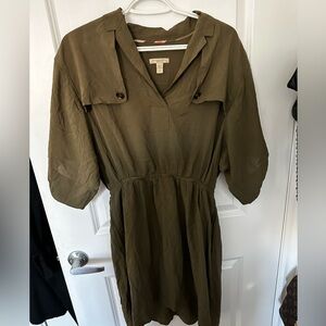 Burberry Brit Military Dress Size 10